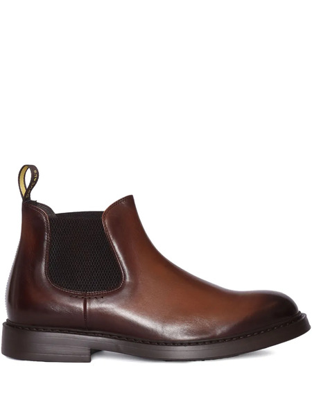  Doucal's Elasticated-panel Chelsea Boots - Brown 