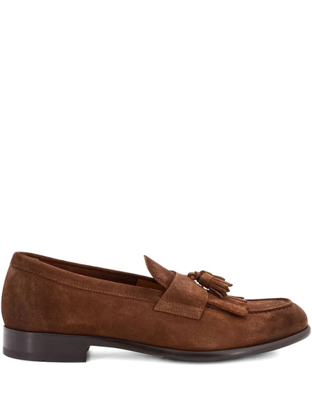  Doucal's Fringe-detail Loafers - Brown 