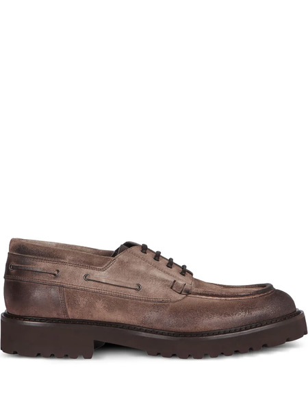  Doucal's Lace-up Derby Shoes - Brown 