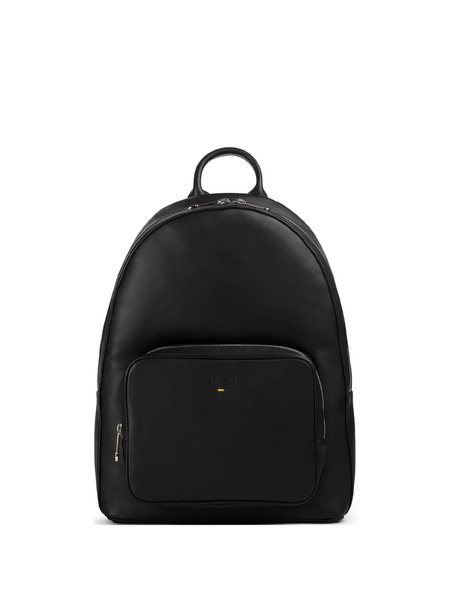  Doucal's Leather Backpack - Black 