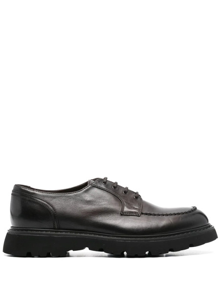  Doucal's Leather Derby Shoes - Brown 