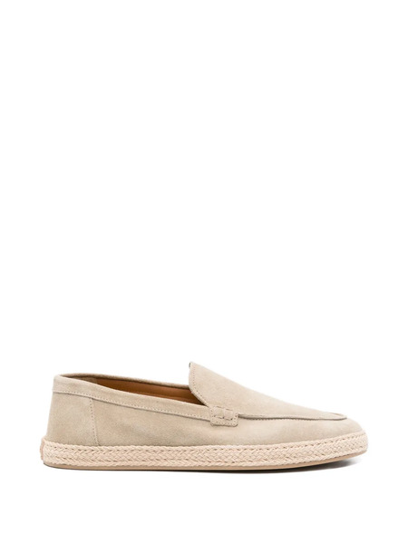  Doucal's Leather Espadrille - Neutrals 