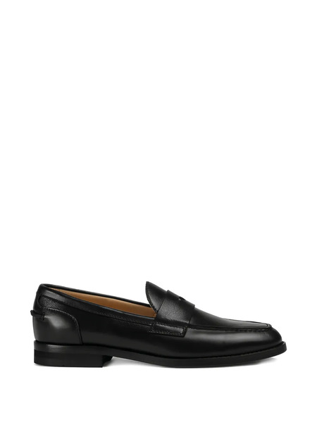  Doucal's Leather Loafers - Black 