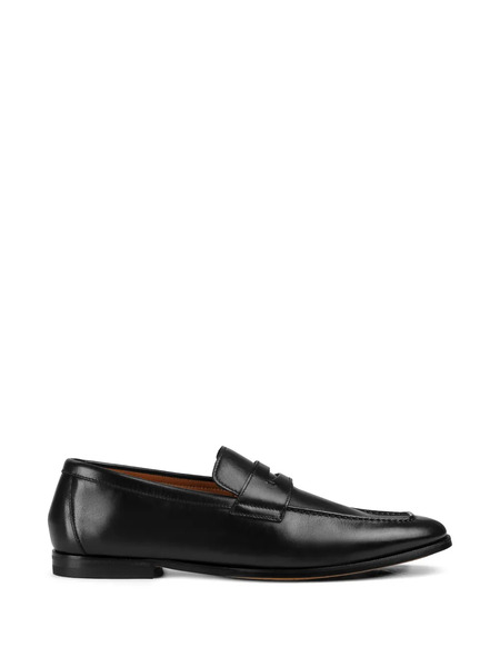  Doucal's Leather Loafers - Black 