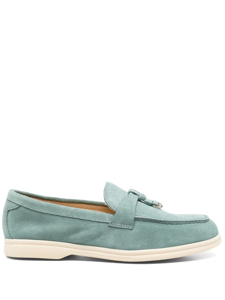  Doucal's Leather Loafers - Blue 