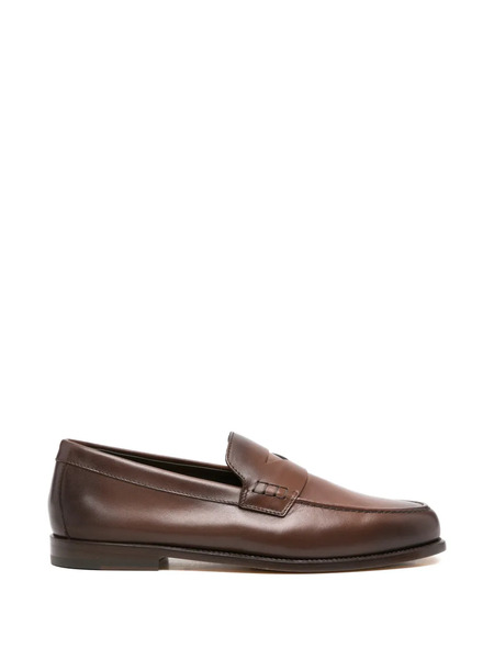  Doucal's Leather Loafers - Brown 