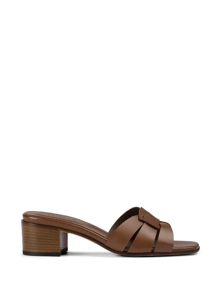  Doucal's Leather Sandals - Brown 