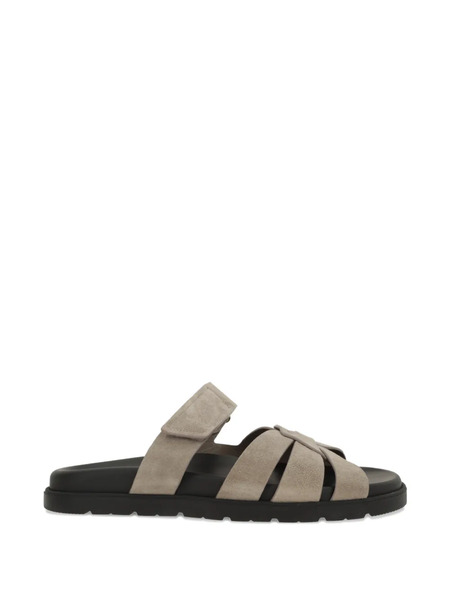  Doucal's Matilde Leather Sandals - Neutrals 
