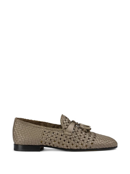  Doucal's Openwork Tassel Loafers - Neutrals 
