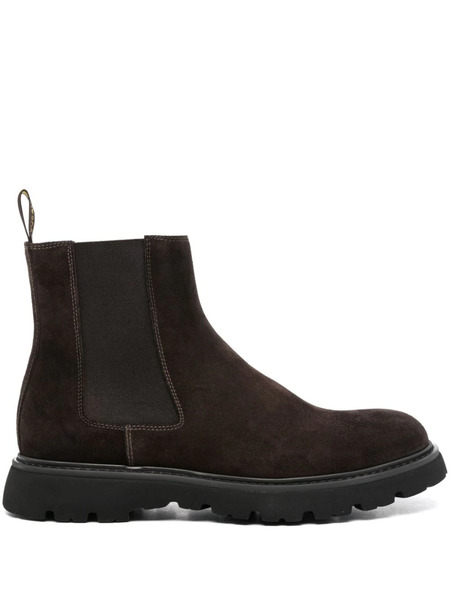  Doucal's Suede Ankle Boots - Brown 