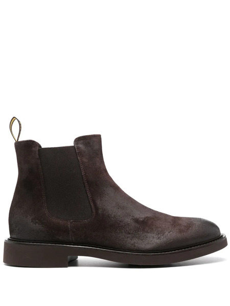 Doucal's Suede Ankle Boots - Brown 