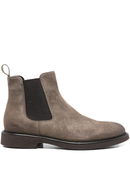  Doucal's Suede Chelsea Boots - Brown 