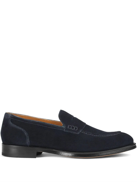  Doucal's Suede Loafers - Blue 