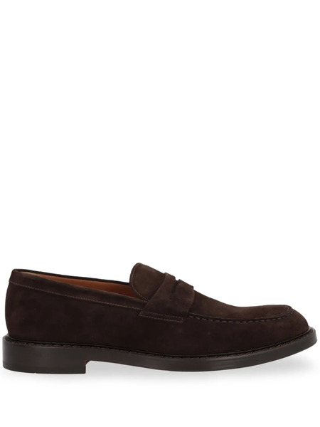  Doucal's Suede Loafers - Brown 