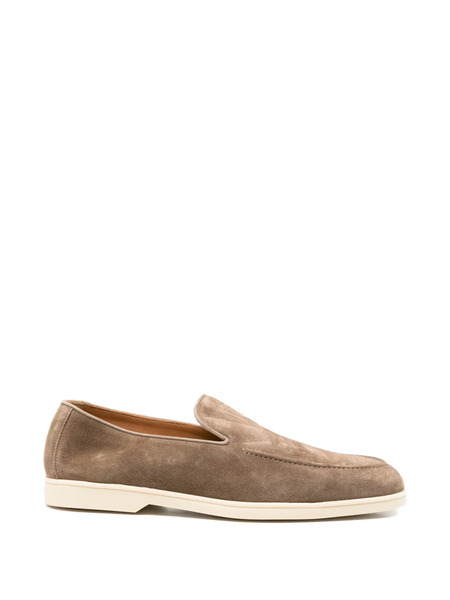  Doucal's Suede Loafers - Brown 