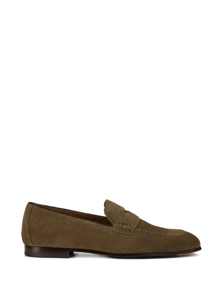  Doucal's Suede Loafers - Brown 