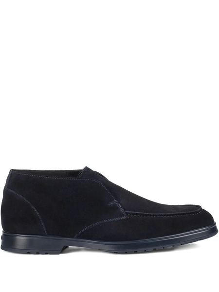  Doucal's Suede Slip-on Boots - Blue 
