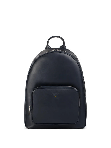  Doucal's Top-handle Leather Backpack - Blue 