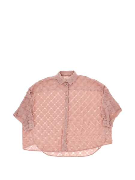  Doudou Et Compagnie Textured Shirt - Pink 