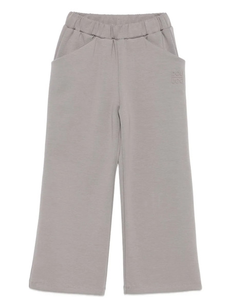  Douuod Kids Logo-embossed Trousers - Grey 