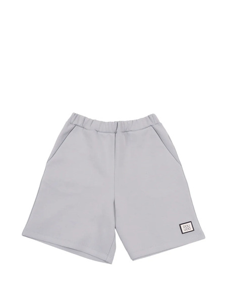  Douuod Kids Logo-patch Shorts - Grey 