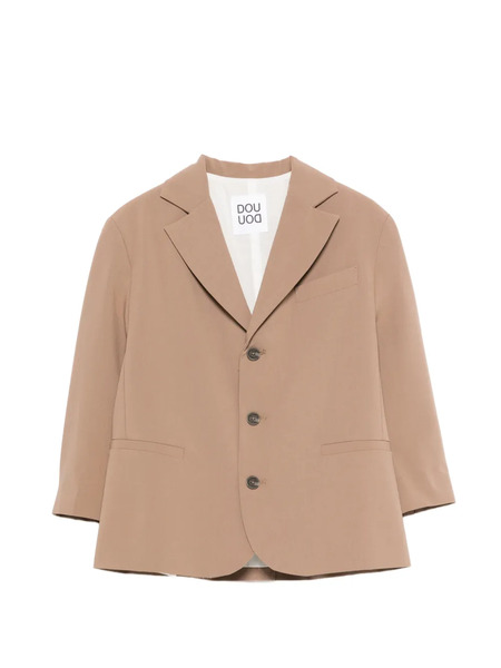  Douuod Kids Notched Blazer - Neutrals 