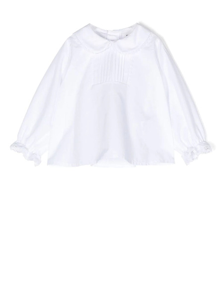 Douuod Kids Peter-pan Collar Blouse - White 