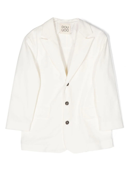  Douuod Kids Single-breasted Blazer - Neutrals 