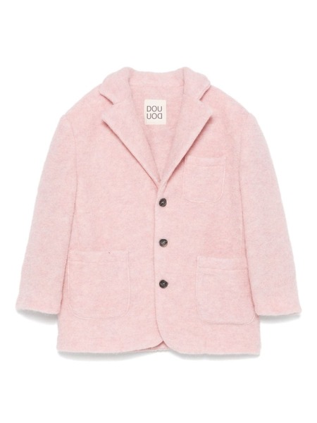  Douuod Kids Single-breasted Blazer - Pink 