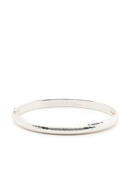  Dower And Hall Dimple-effect Bracelet - Silver 