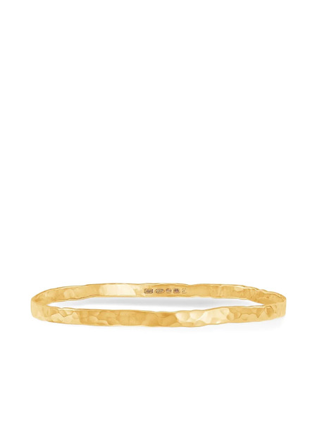 Dower And Hall Hammered Nomad Bangle - Gold 