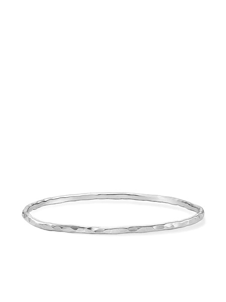  Dower And Hall Hammered Nomad Bangle - Silver 