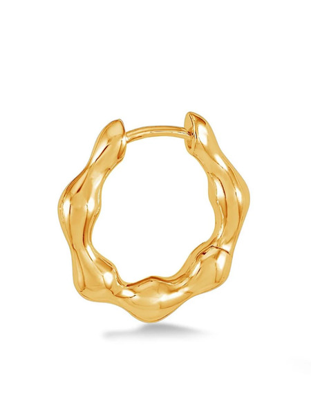  Dower And Hall Waterfall Hinged Single Hoop - Gold 