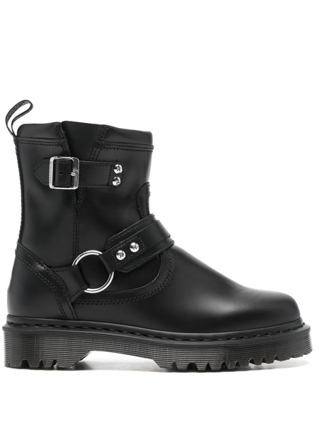  Dr. Martens Buckled Ankle Boots - Black 
