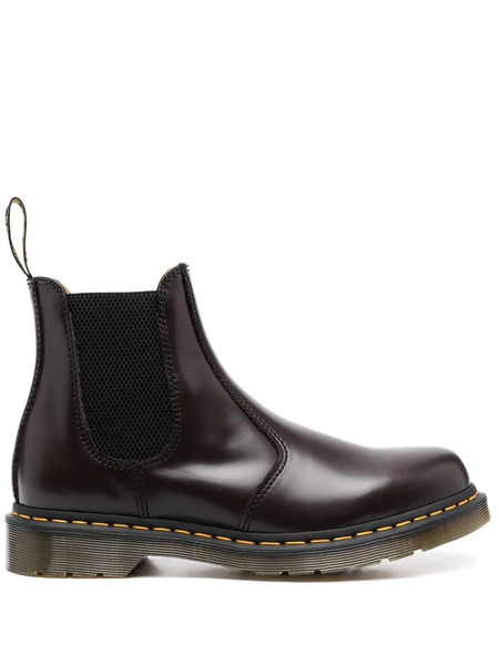  Dr. Martens Slip-on Leather Boots - Red 