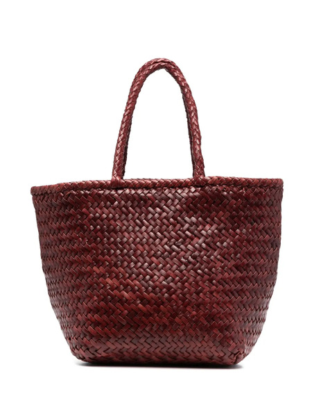  Dragon Diffusion Grace Basket Small Tote Bag - Brown 