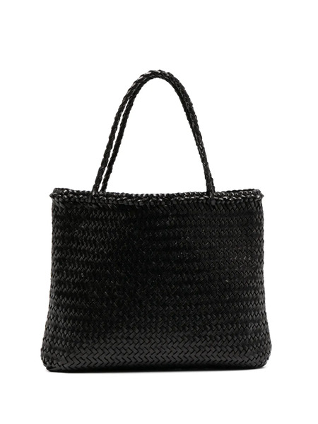  Dragon Diffusion Pearl Interwoven Tote Bag - Black 