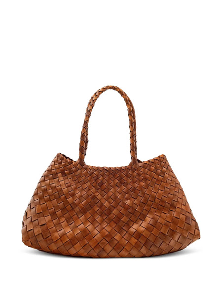  Dragon Diffusion Small Santa Croce Shoulder Bag - Brown 