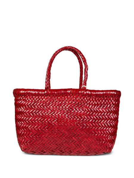  Dragon Diffusion Small Woven Tote Bag - Red 