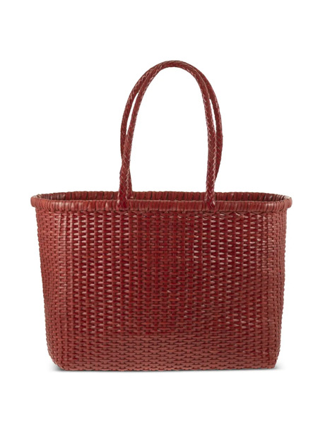  Dragon Diffusion Weave Woven-design Shoulder Bag - Red 