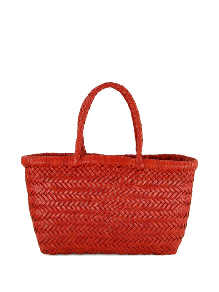  Dragon Diffusion Woven Flat Mini Tote Bag - Red 