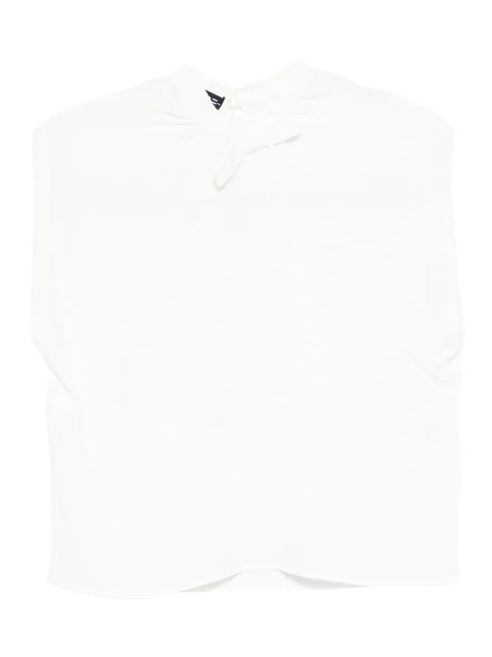  Drhope Bow Shirt - White 