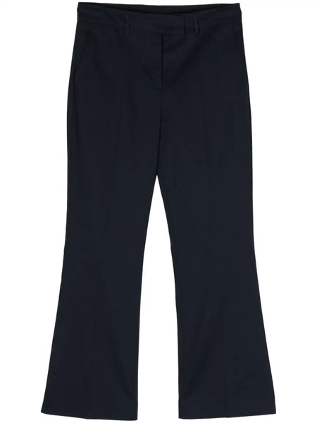  Drhope Cropped Flared Trousers - Blue 