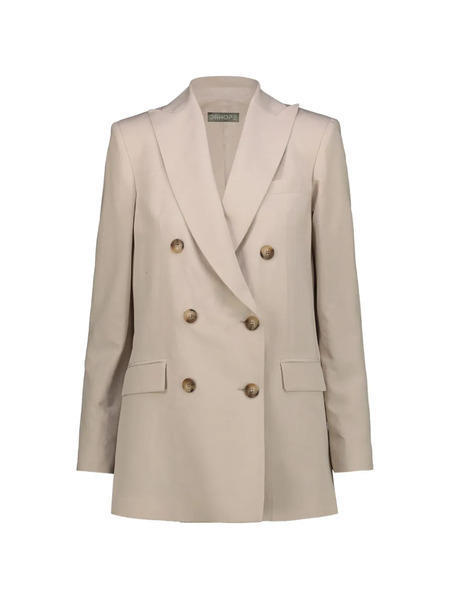  Drhope Double-breasted Blazer - Neutrals 