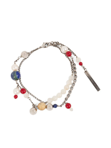  Dries Van Noten Beaded Bracelet - Silver 