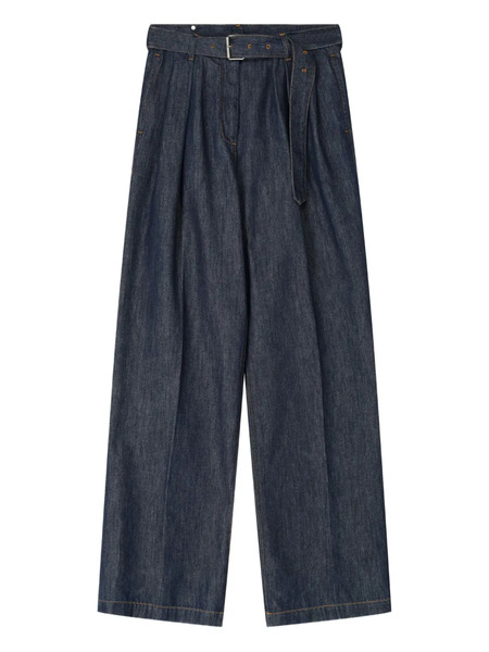  Dries Van Noten Belted Denim Jeans - Blue 