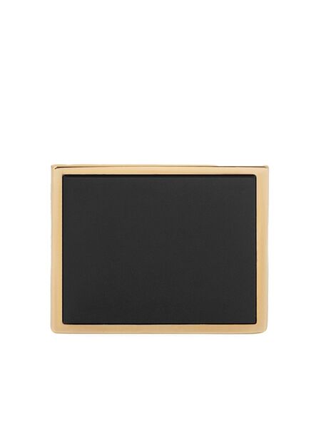  Dries Van Noten Brass Signet Ring - Gold 