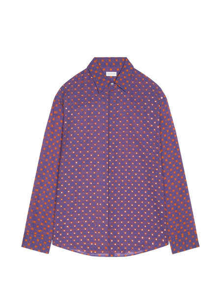  Dries Van Noten Buttoned Shirt - Purple 