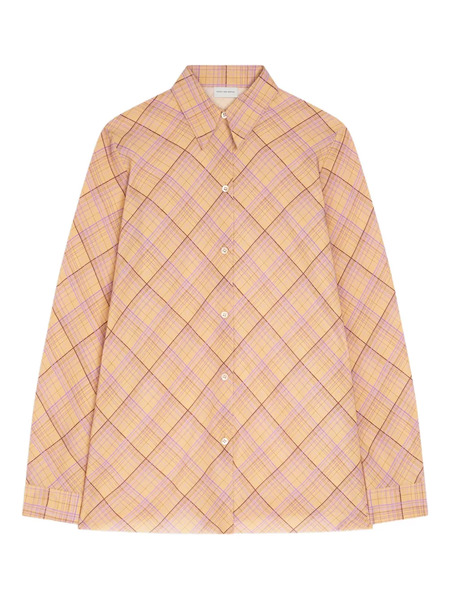  Dries Van Noten Checked-pattern Shirt - Neutrals 