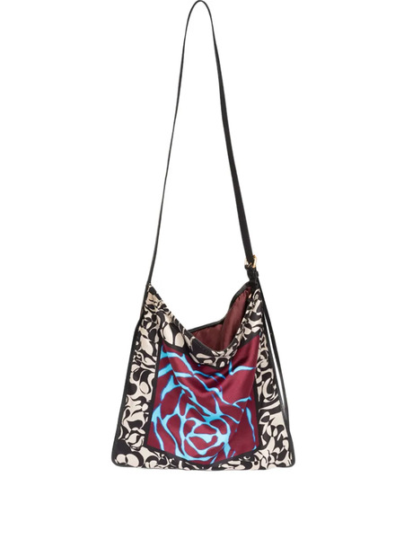  Dries Van Noten Graphic-print Shoulder Bag - Red 
